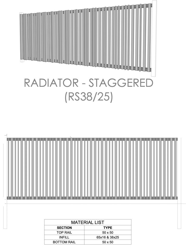 Radiator Staggered 1